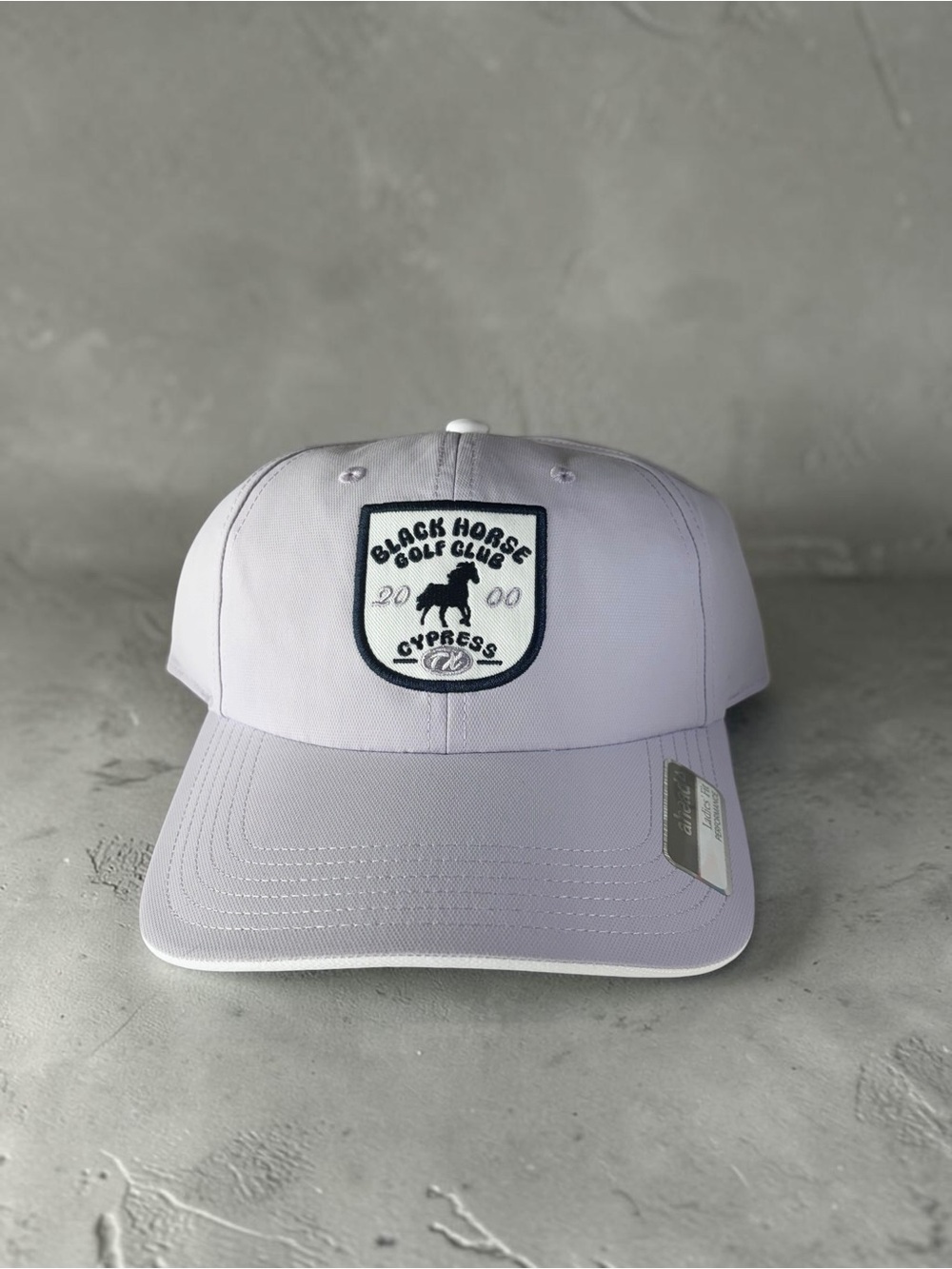Black Horse Golf Club Lavender Baseball Cap